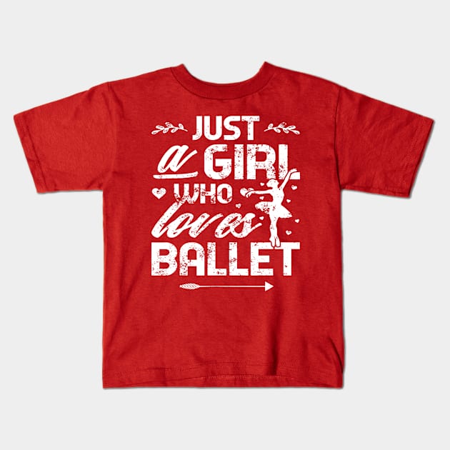 Ballerina Love To Dance Ballet and Dance Kids T-Shirt by LEGO